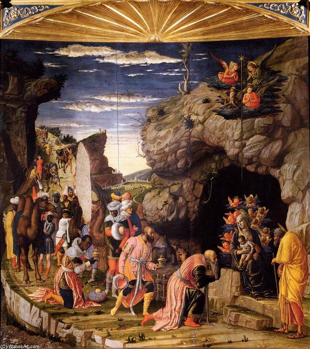 The Adoration Of The Magi — Andrea Mantegna