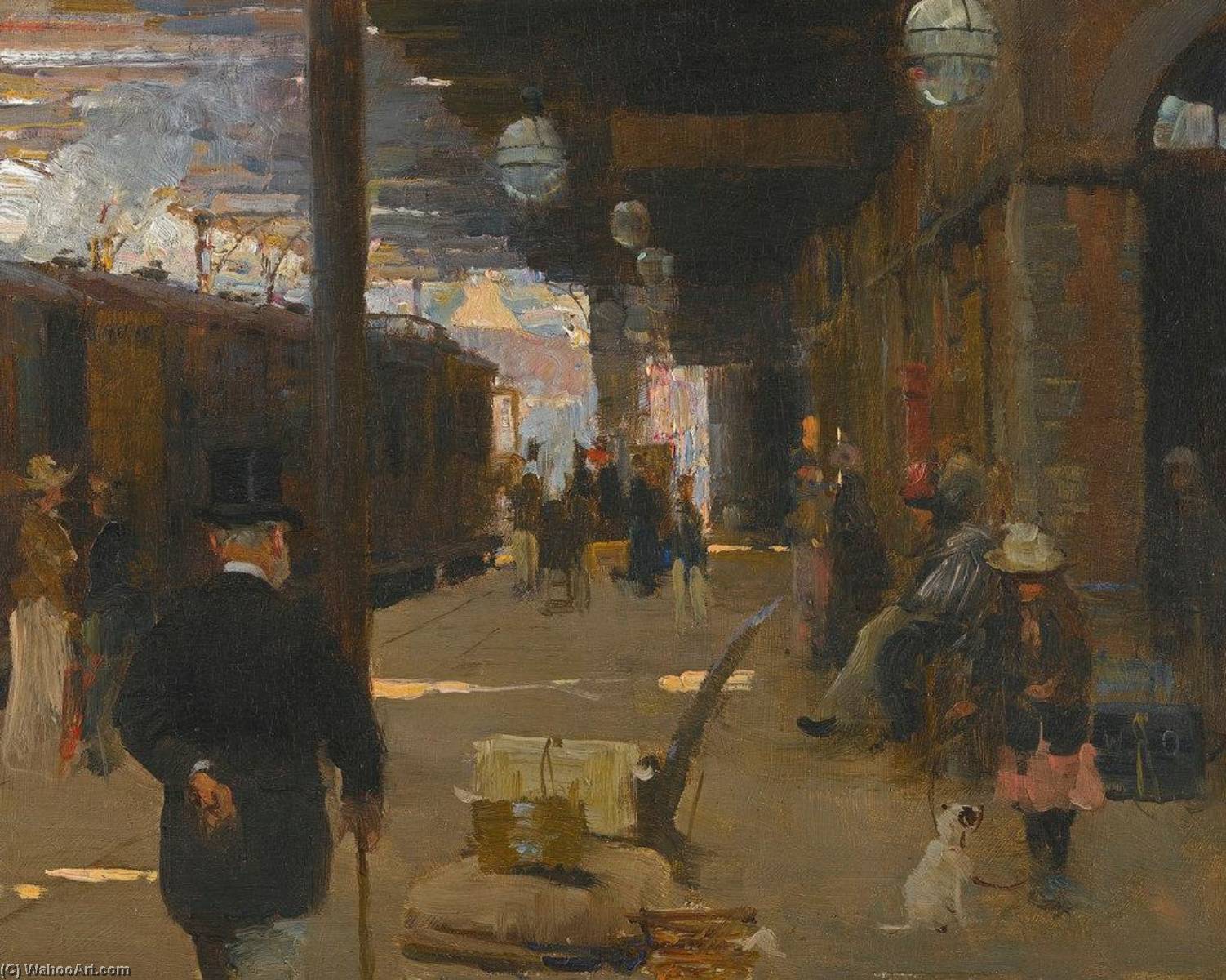Hastings Railway Station — Walter Frederick Osborne