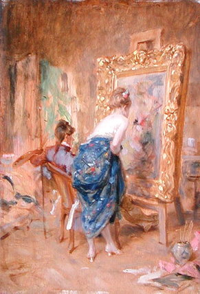 The Artist's Model — Charles Bargue