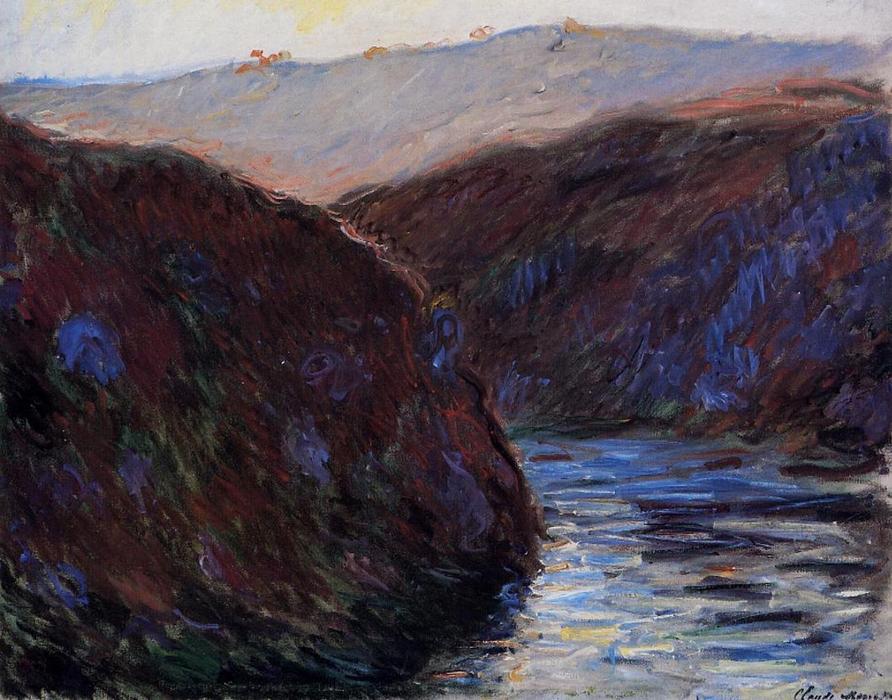 The Creuse Valley, Evening Effect — Claude Monet