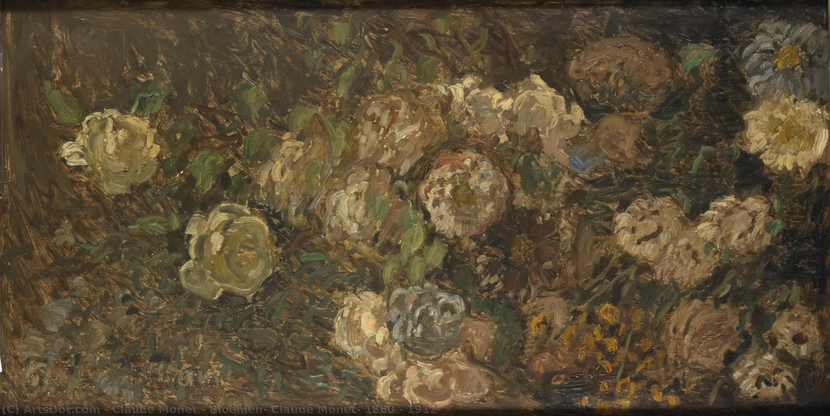 Bloemen, Claude Monet, 1860 - 1912 — Claude Monet