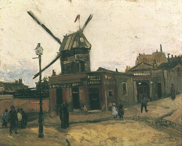 Le Moulin De La Galette 5 — Vincent Willem Van Gogh