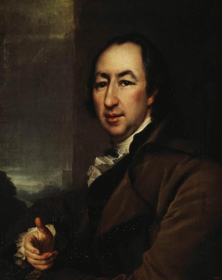 Portrait Of Nikolai Novikov — Dmitry Grigoryevich Levitsky