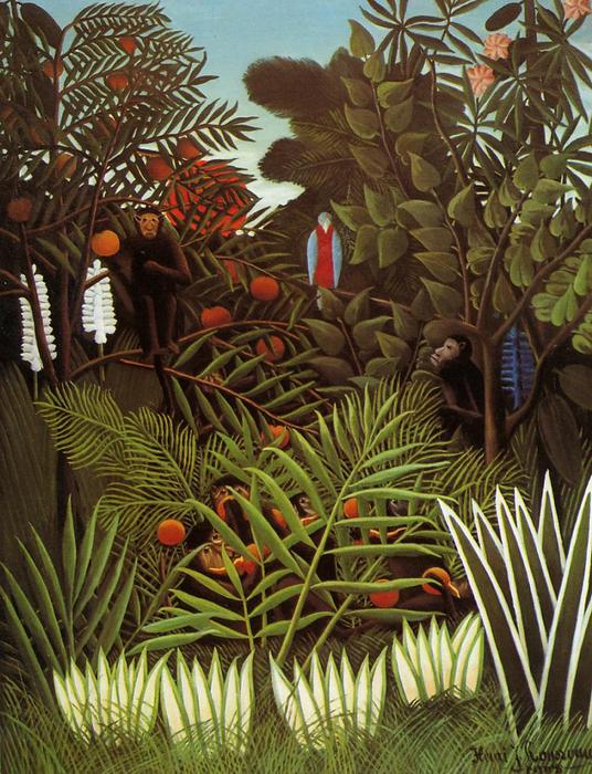 Exotic Landscape 1 — Henri Julien Félix Rousseau (le Douanier)