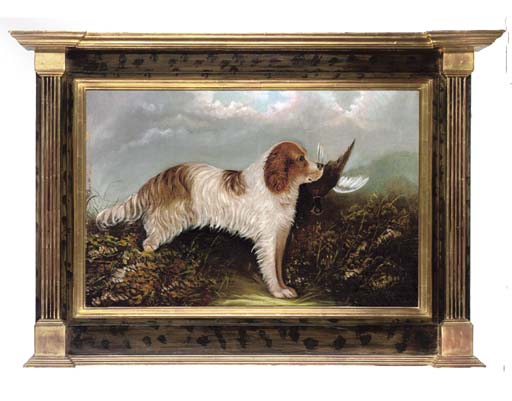 Retrieving A Pheasant — George Armfield (smith)