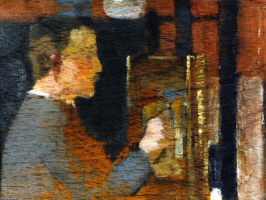 James Guthrie At His Easel — Joseph Crawhall