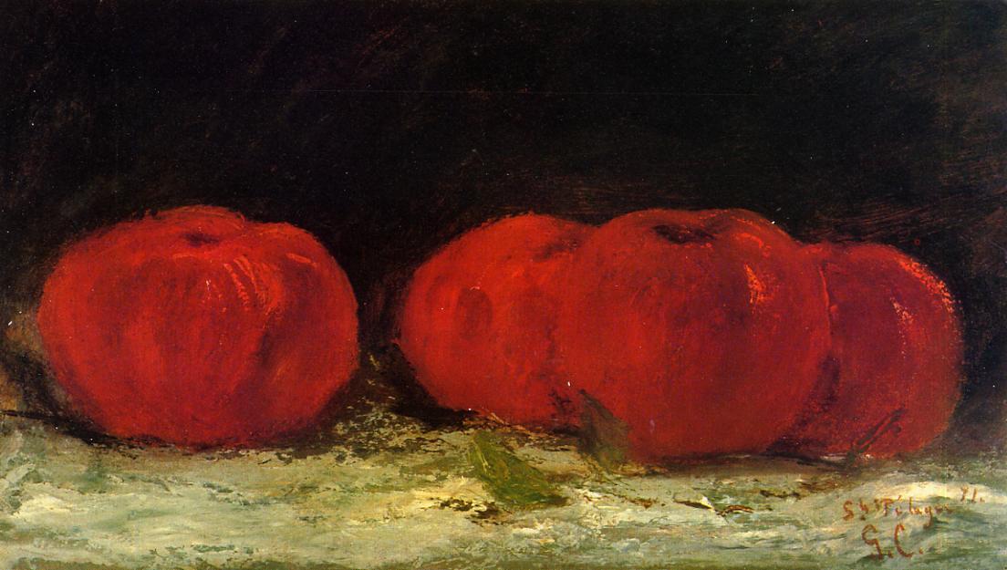 Red Apples — Gustave Courbet