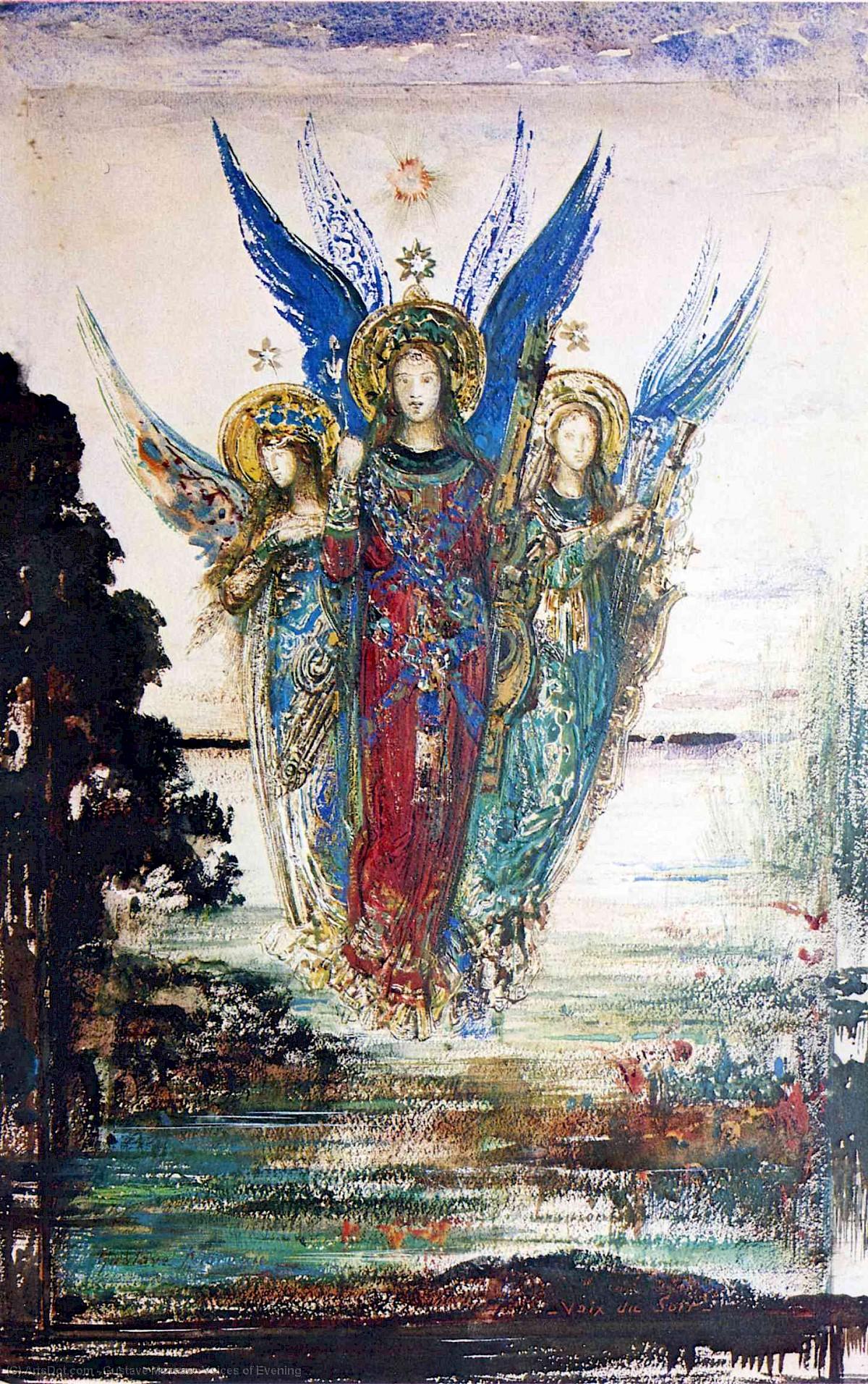 Voices Of Evening — Gustave Moreau