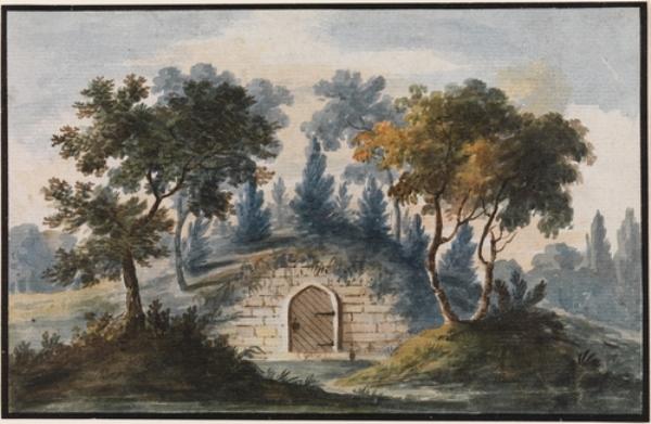 General Washington's Tomb At Mount Vernon — Pavel Petrovich Svinin