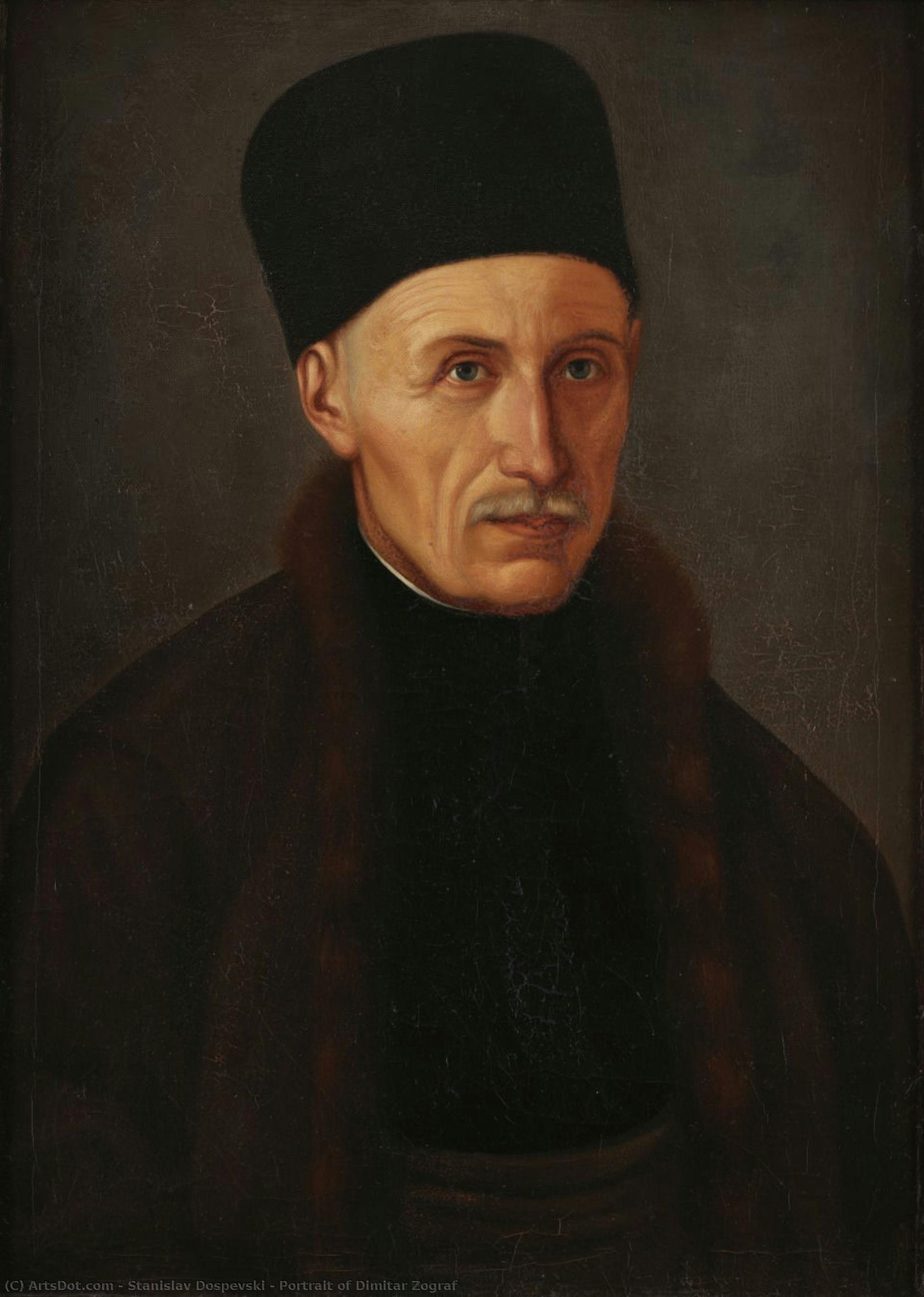 Portrait Of Dimitar Zograf — Stanislav Dospevski