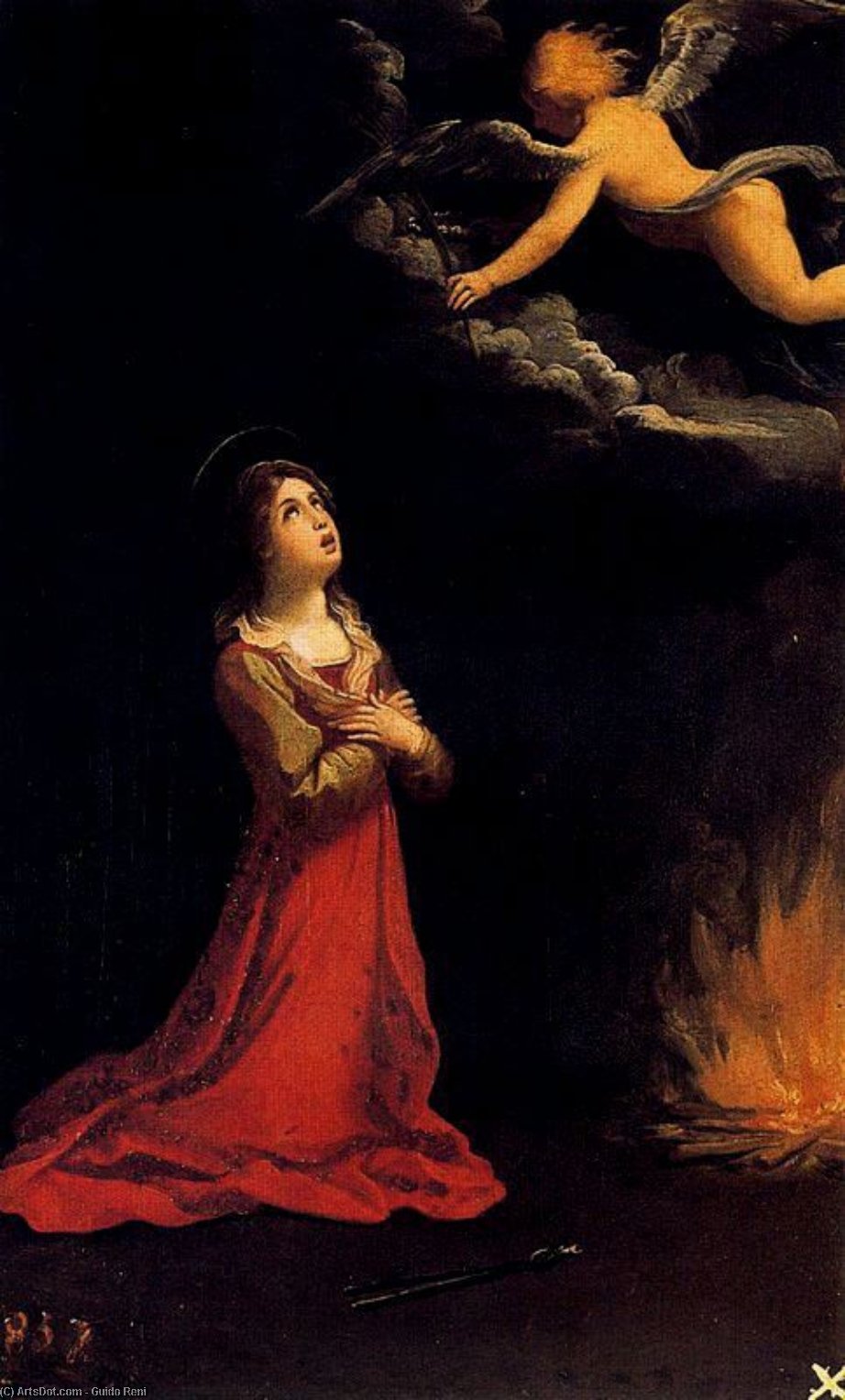 St. Apolonia In Prayer — Reni Guido (le Guide)
