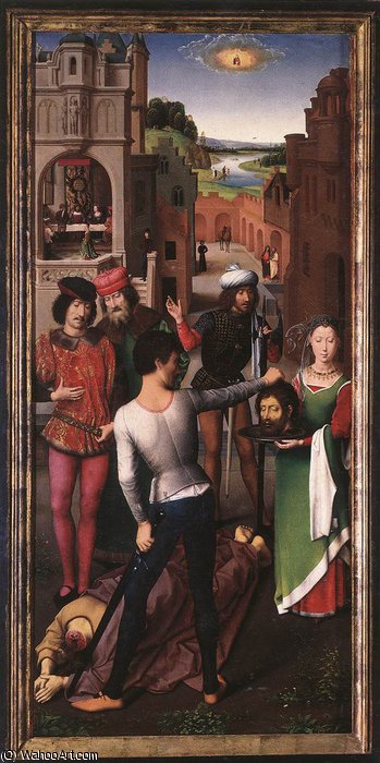 St John Altarpiece (detail 1) - — Memling, Hans