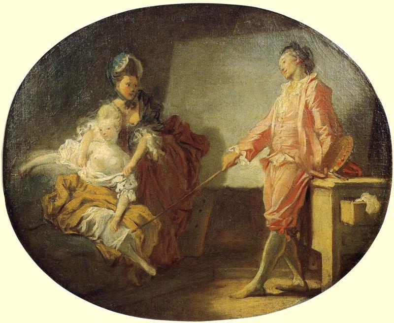 The New Model — Jean-honoré Fragonard