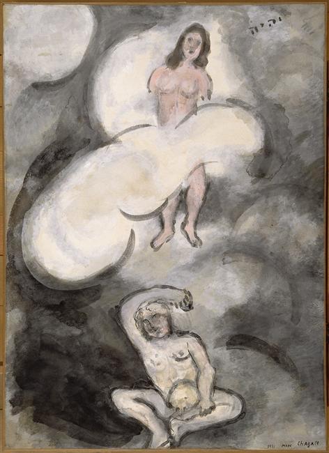Creation Of Eve — Marc Chagall