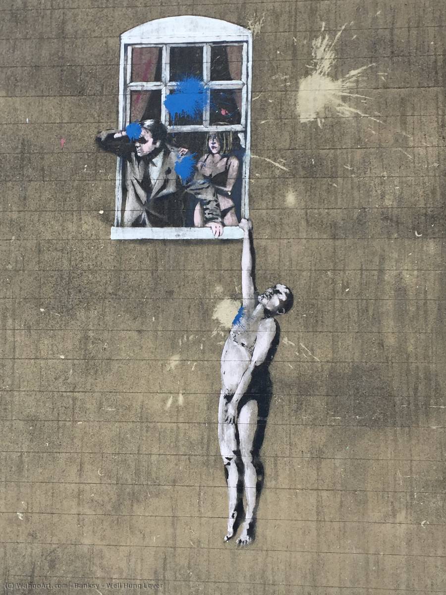Well Hung Lover — Banksy