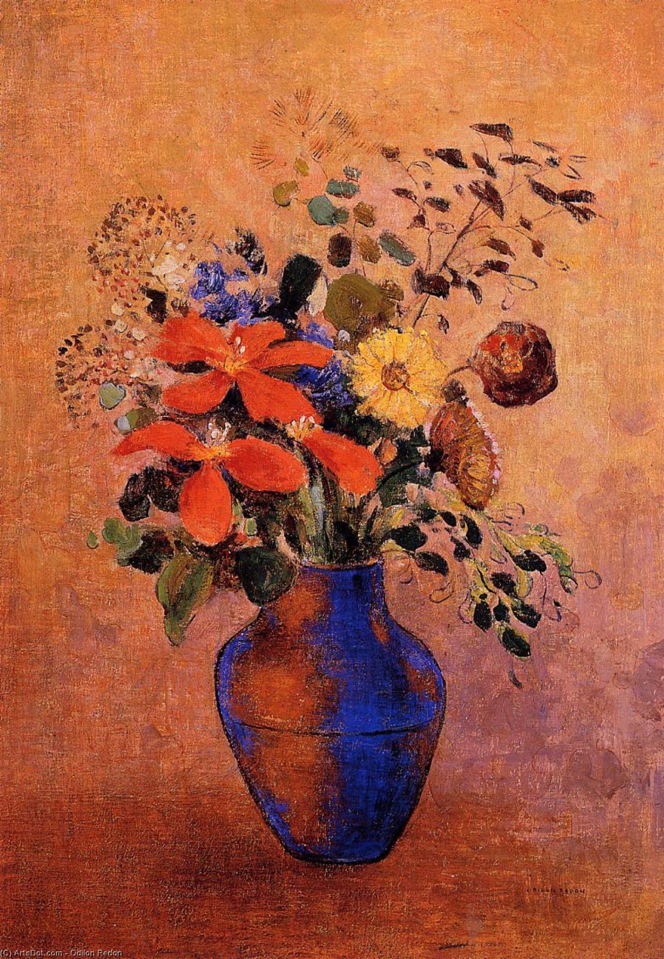 Vase Of Flowers 1 — Odilon Redon