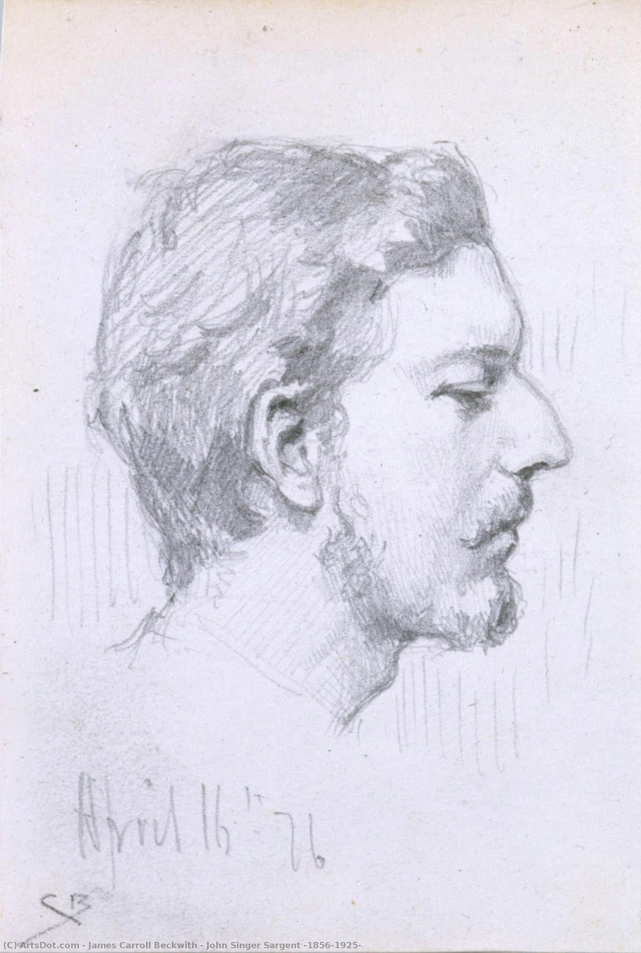 John Singer Sargent (1856–1925) — James Carroll Beckwith