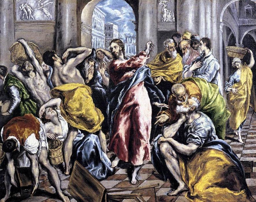 The Purification Of The Temple 2 — El Greco