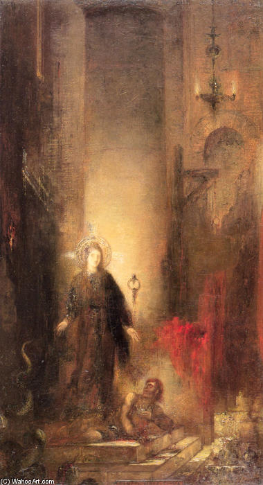 Saint Margaret — Gustave Moreau