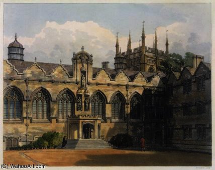 Exterior Of Oriel College — Frederick Nash