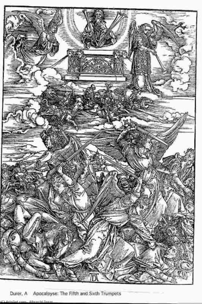 The 5th And 6th Trumpets — Albrecht Dürer