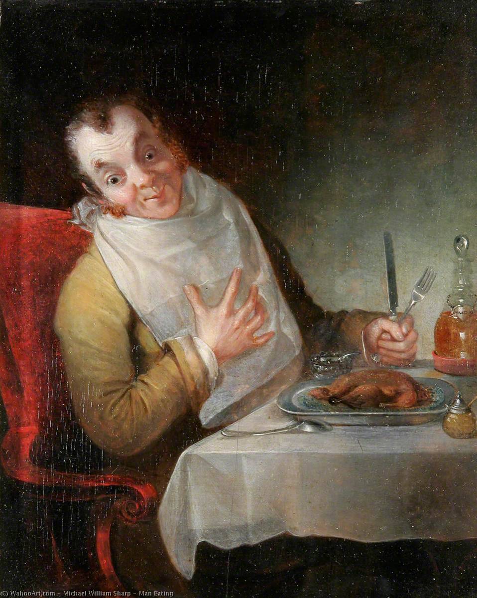 Man Eating — Michael William Sharp