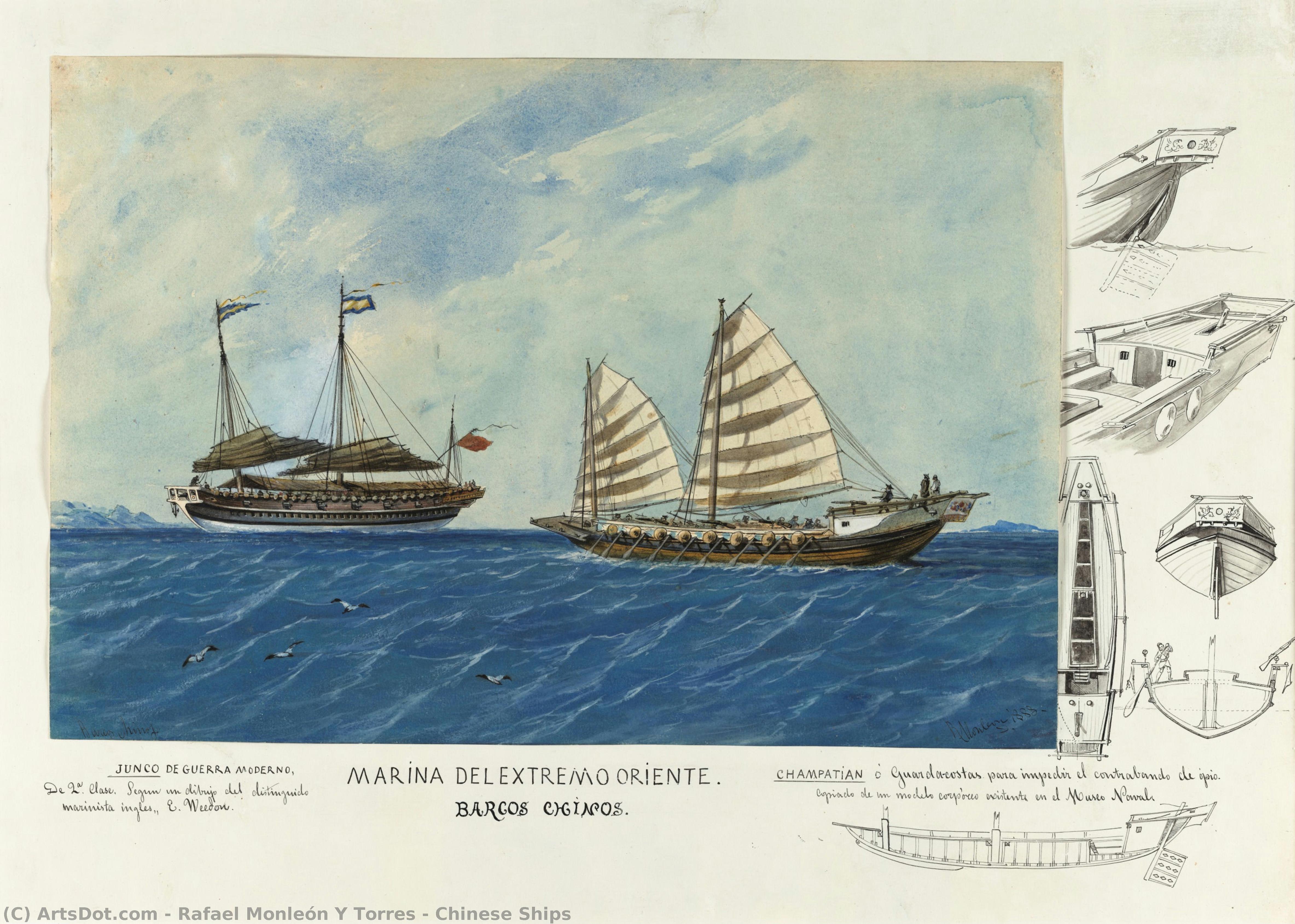 Chinese Ships — Rafael Monleón Y Torres
