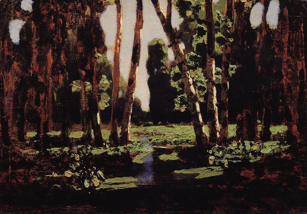 A Birch Grove — Arkhip Ivanovich Kuindzhi