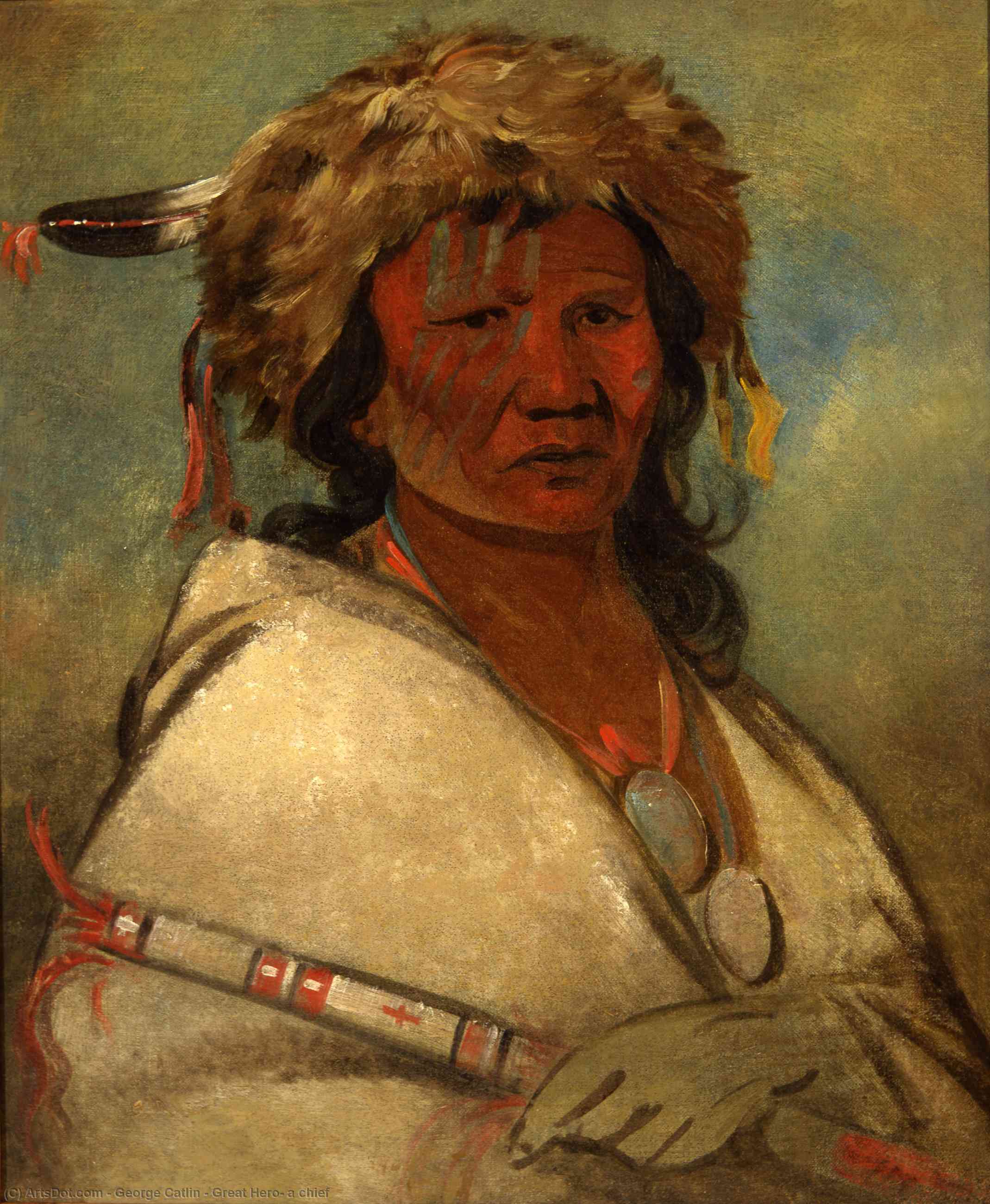 Great Hero, A Chief — George Catlin