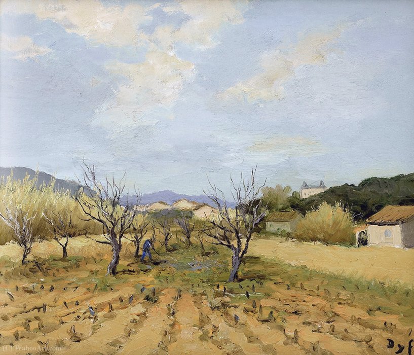 Vineyard At Terres Rouges — Marcel Dyf