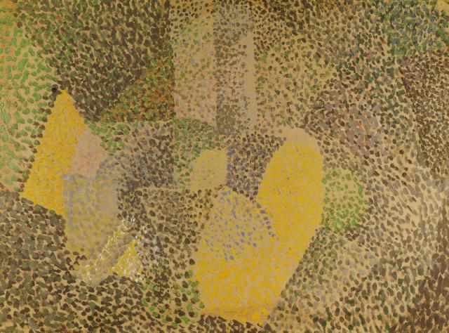 Madrid, Architecture And Poplars, 1922 — Salvador Dalí