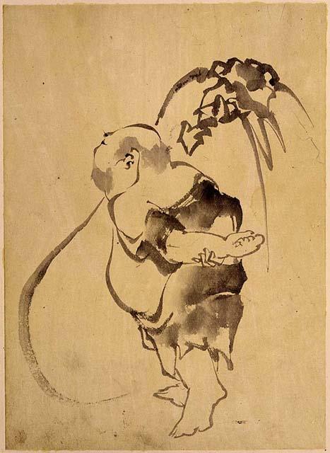 Hotei — Katsushika Hokusai