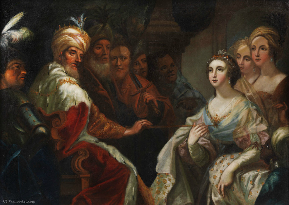 Esther Before King Ahasuerus — Andrea Celesti