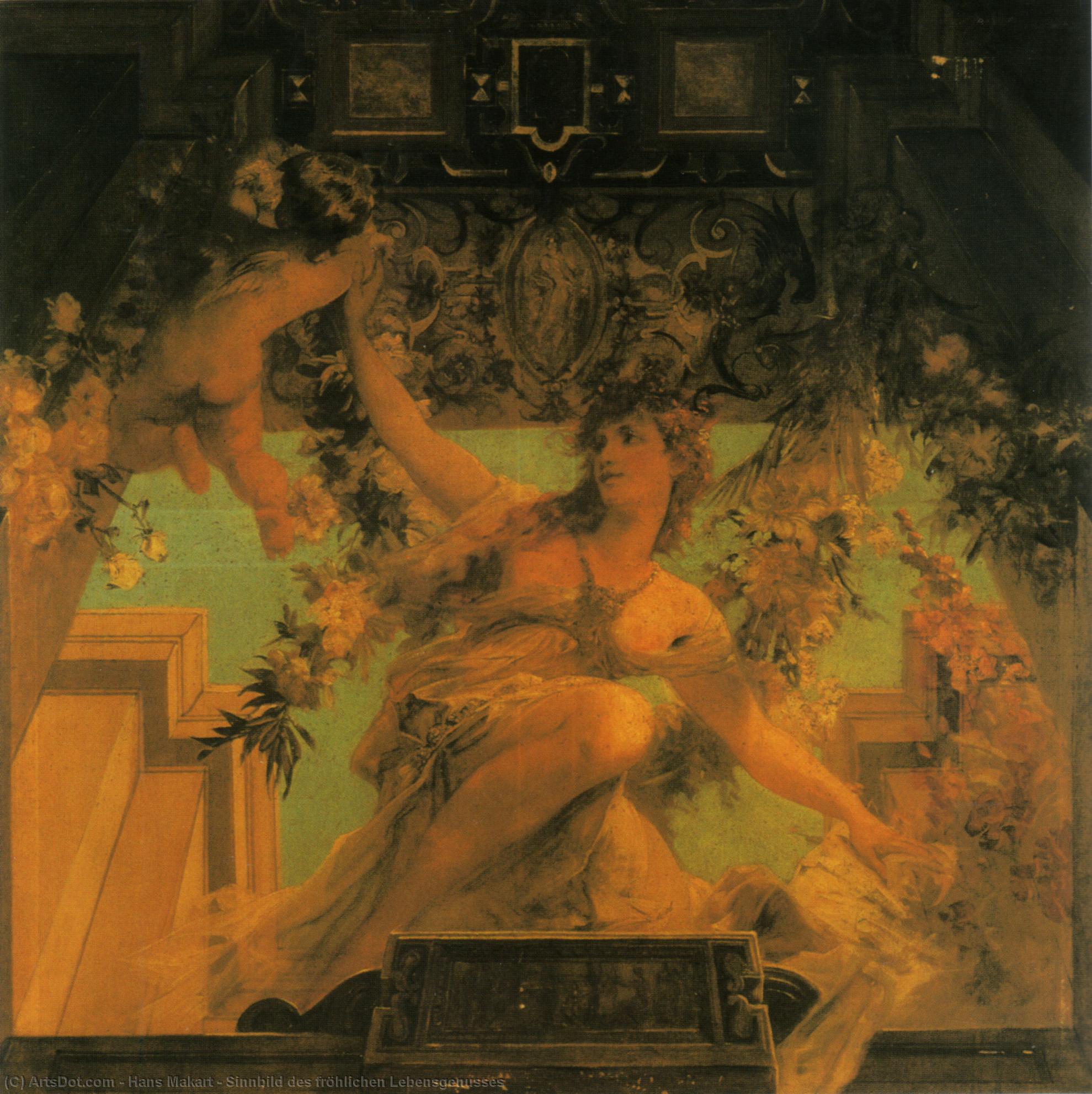 Sinnbild Des Fröhlichen Lebensgenusses — Hans Makart