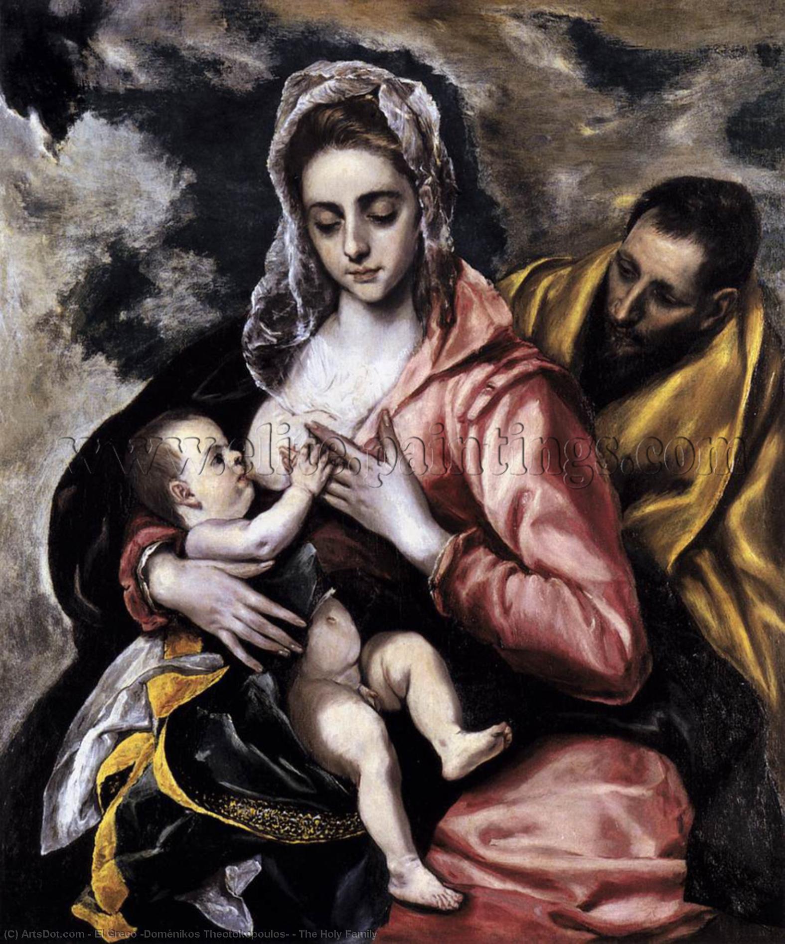 The Holy Family — El Greco