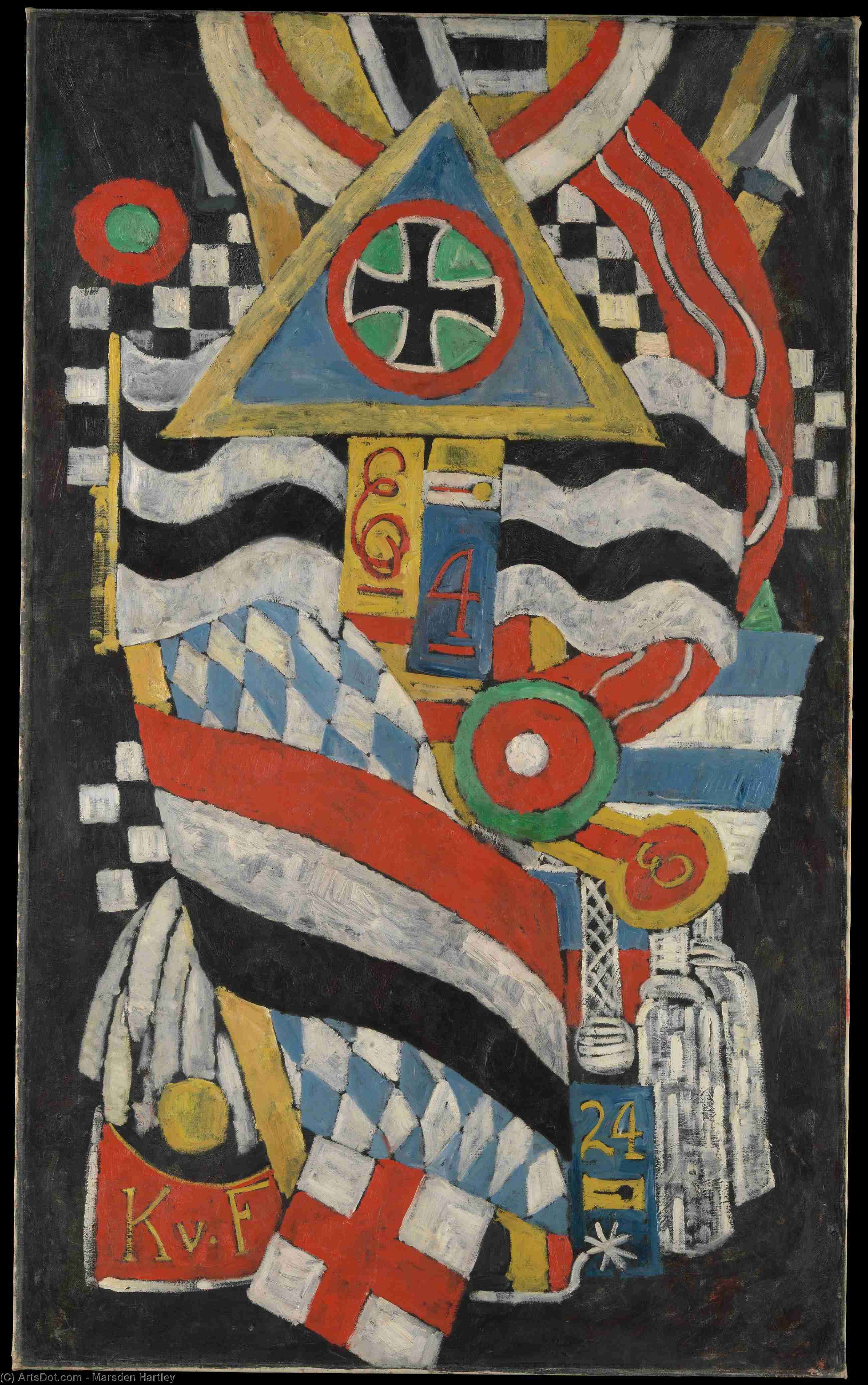Portrait Of A German Officer — Marsden Hartley