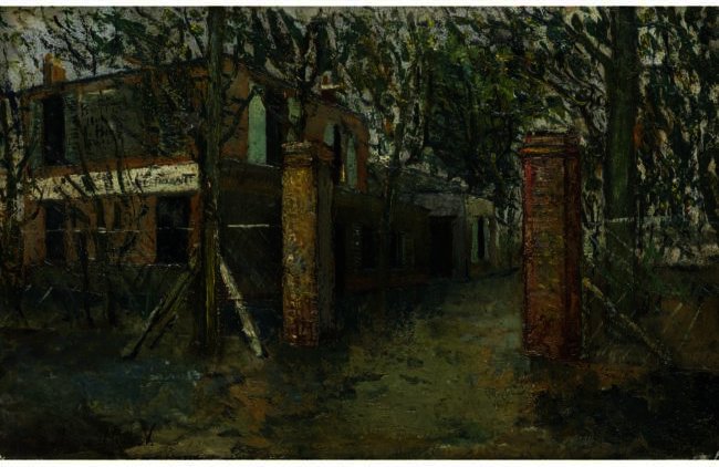 The Guinguette At Montmagny — Maurice Utrillo
