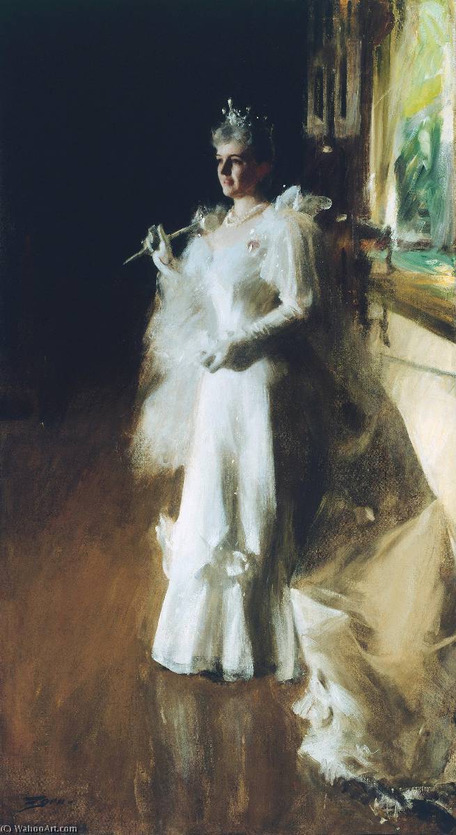Portrait Mrs. Potter Palmer — Anders Leonard Zorn