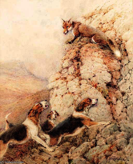 Hiding From The Hounds — William Arnold Woodhouse