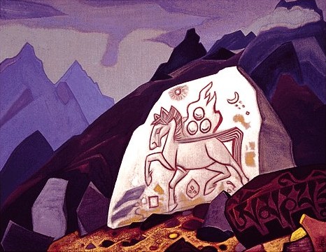 White Stone — Nicholas Roerich