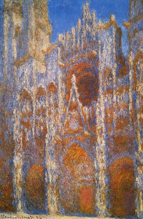 Rouen Catedral, Efecto De Luz — Claude Monet