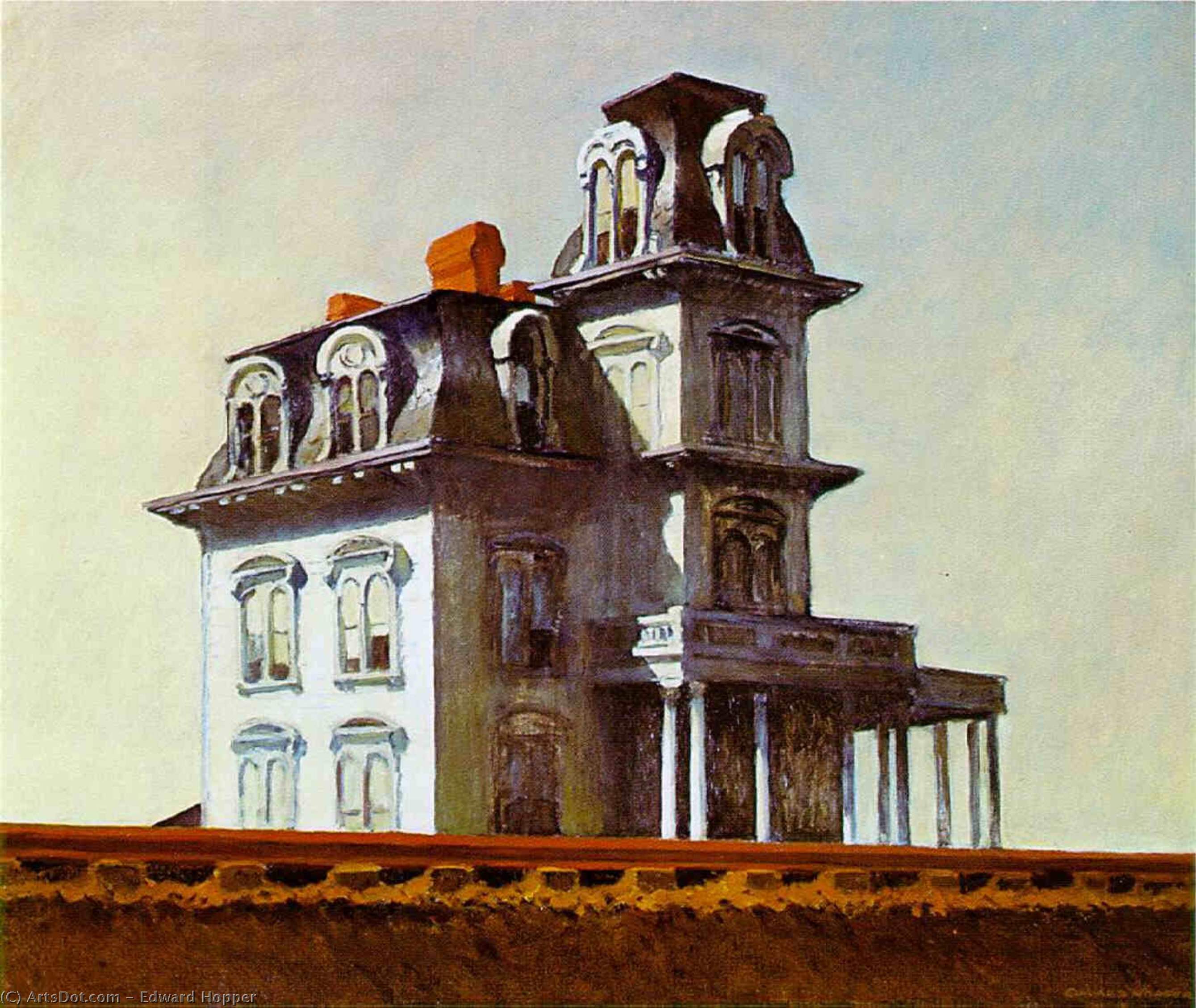 House By The Railroad — Edward Hopper