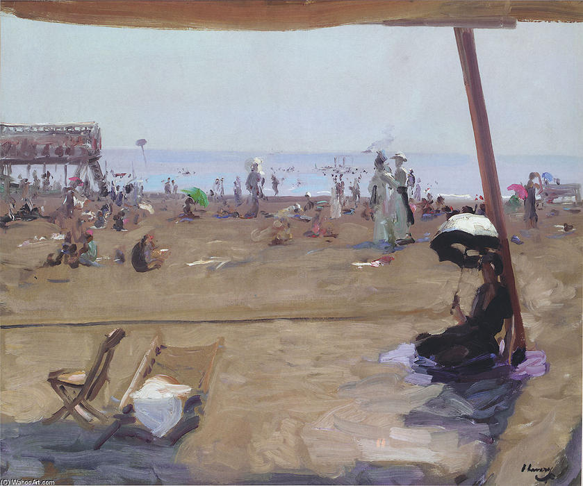 Bathing In Lido, Venice — Sir John Lavery