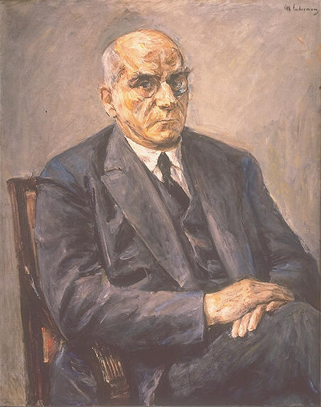 Portrait Of Otto Braun — Max Liebermann