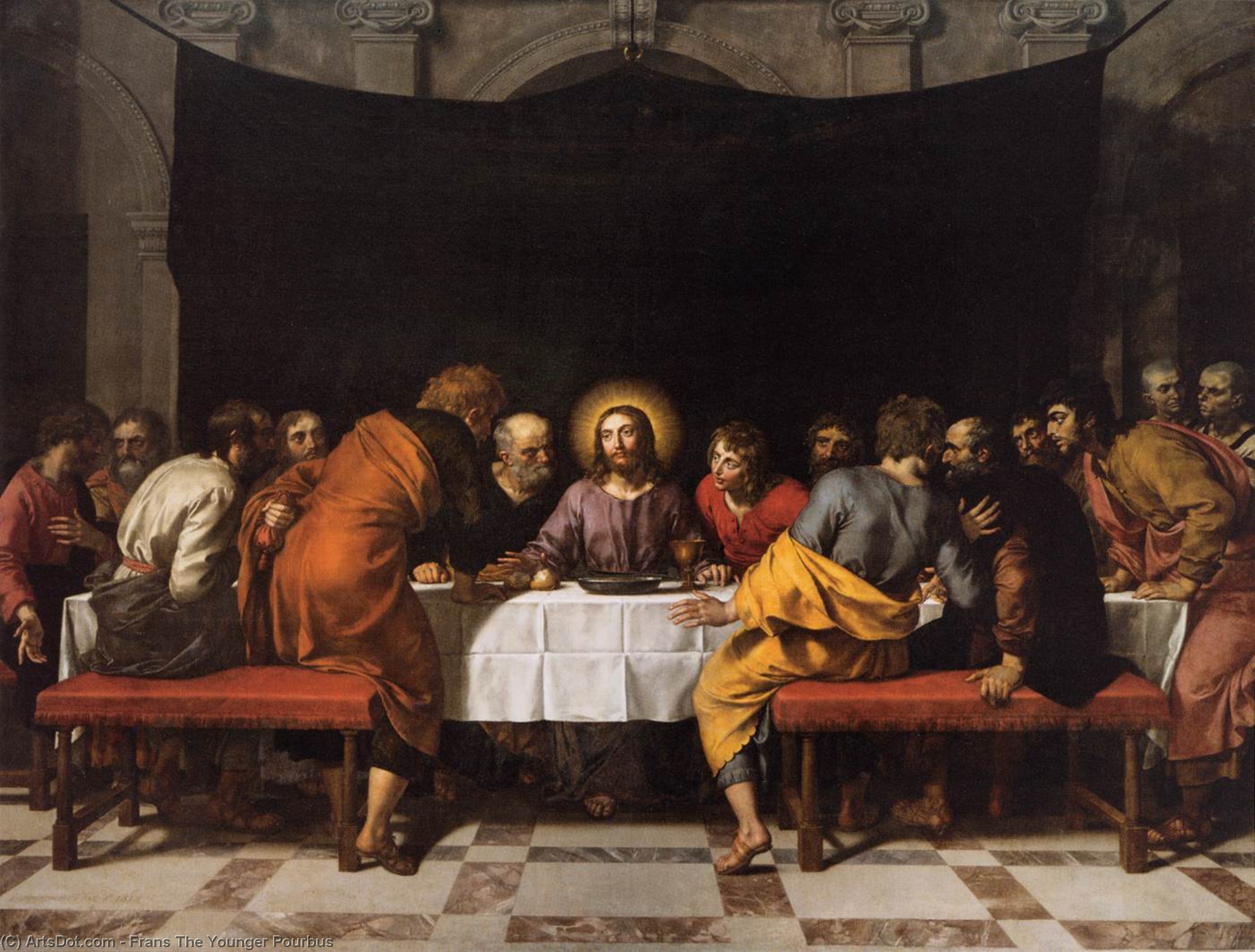 The Last Supper — Frans The Younger Pourbus