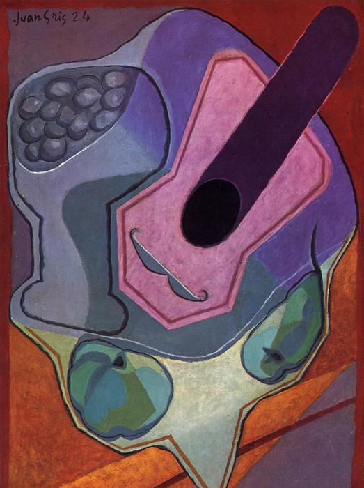 Violin With Fruit — Juan Gris