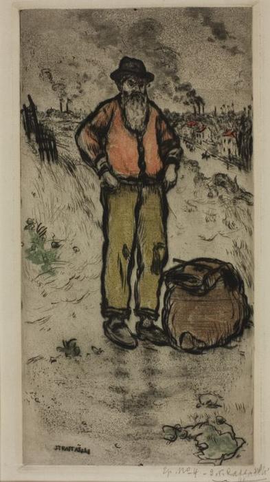 The Rag-picker — Jean-françois Raffaelli