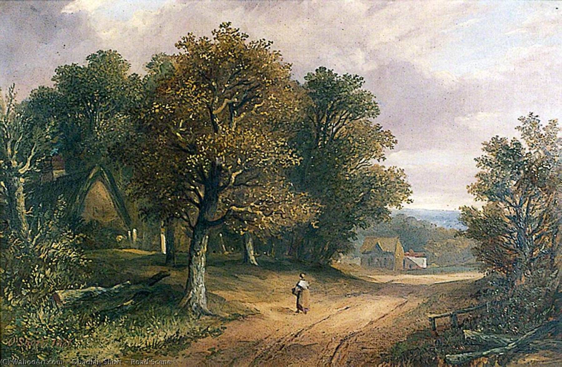 Road Scene — Obadiah Short