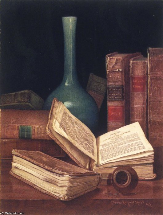 The Bookworm's Table — Claude Raguet Hirst