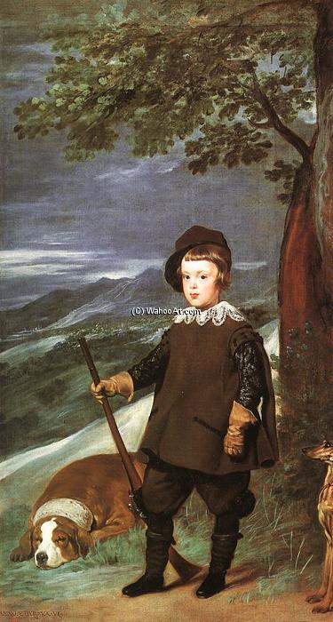 Prince Baltasar Carlos As A Hunter — Diego Velázquez